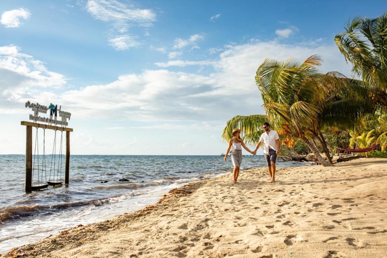 Mariposa Belize Beach Resort Placencia Bagian luar foto