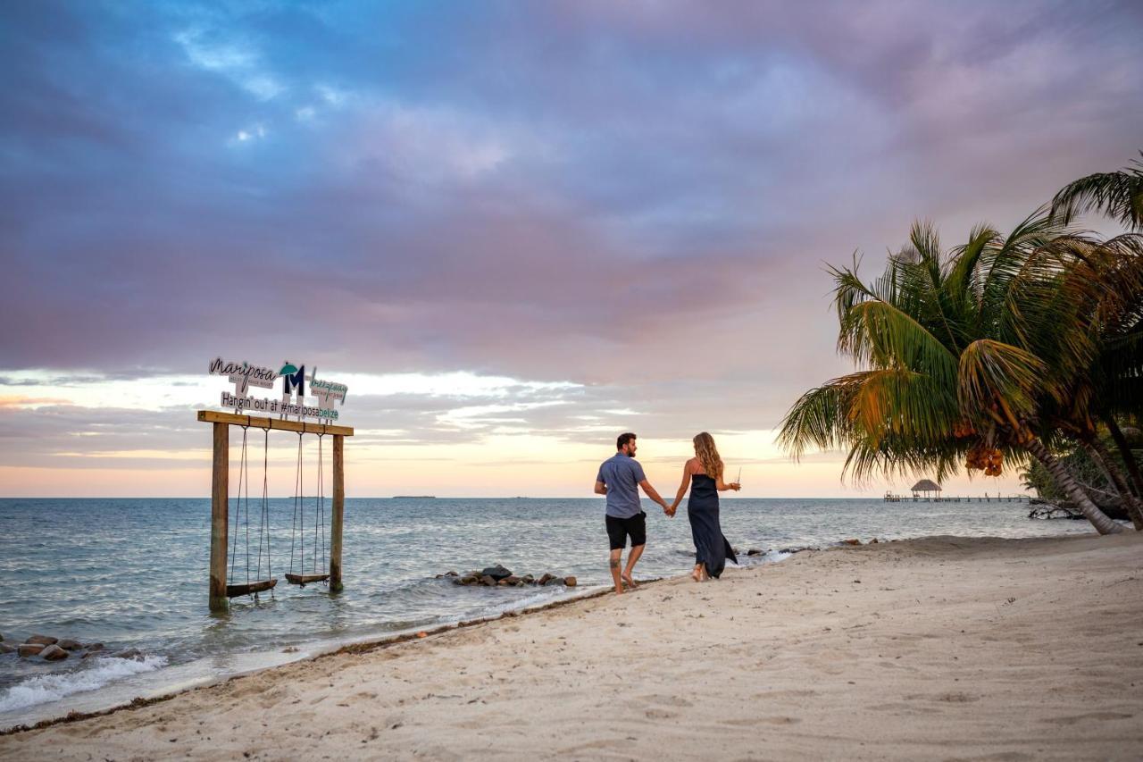 Mariposa Belize Beach Resort Placencia Bagian luar foto